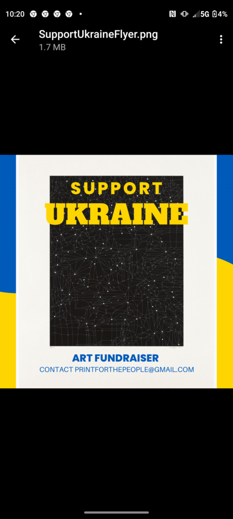 New York City ( Art For Ukrainian Fundraiser 2022)